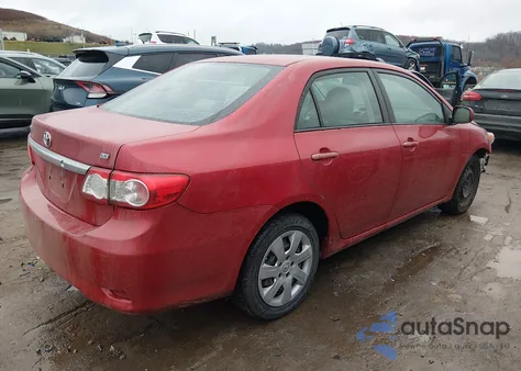 2012 Toyota Corolla Le из США, поврежденный, VIN 2T1BU4EE9CC765758